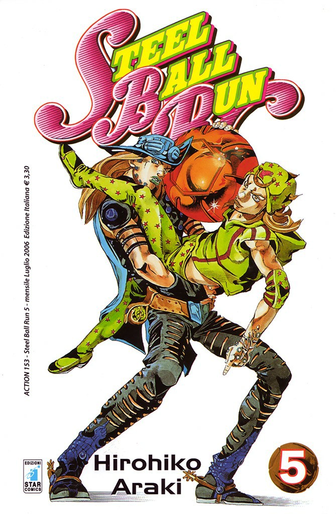 JoJo's Bizarre Adventure Part 7 - Steel Ball Run-Volume 5